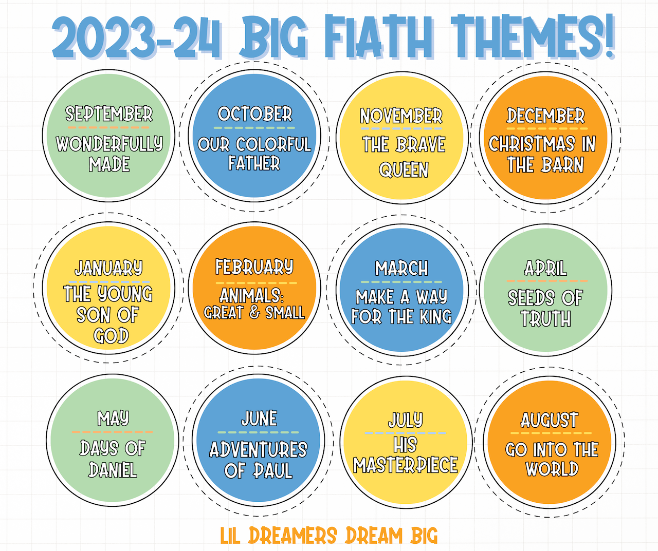 BIG FAITH ~Now Shipping Our Colorful Father